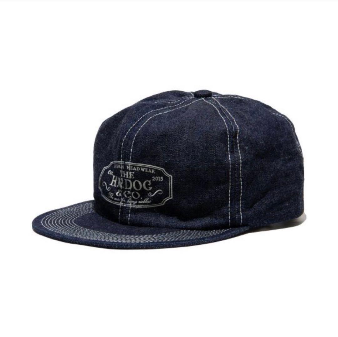 新品未使用THE H.W.DOG & CO. TRUCKER CAP DENIM