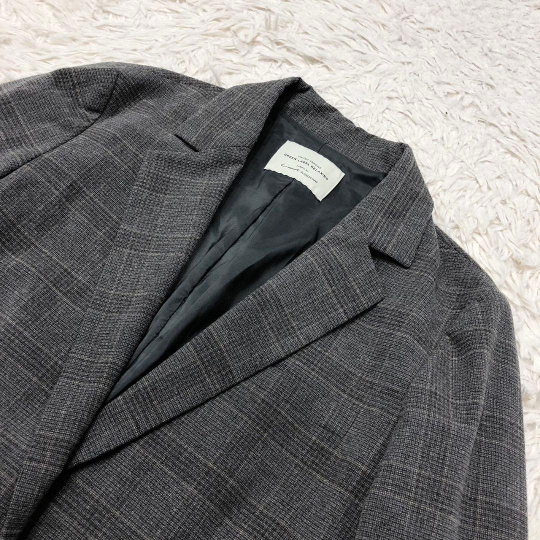 GREEN LABEL RELAXING パンツ スーツ グレンチェック 38