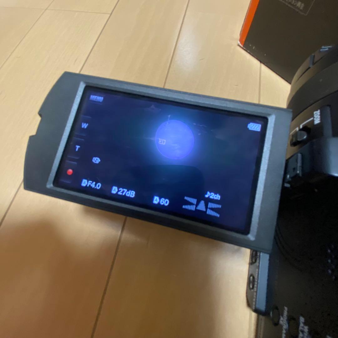 sony ax100 4K ビデオカメラ　即購入可