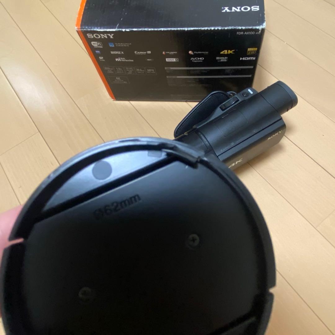 sony ax100 4K ビデオカメラ　即購入可