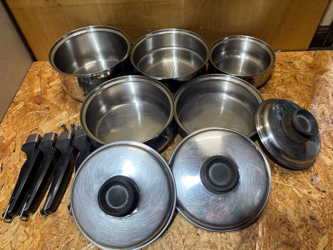 ロイヤルクイーン ４点 鍋セット