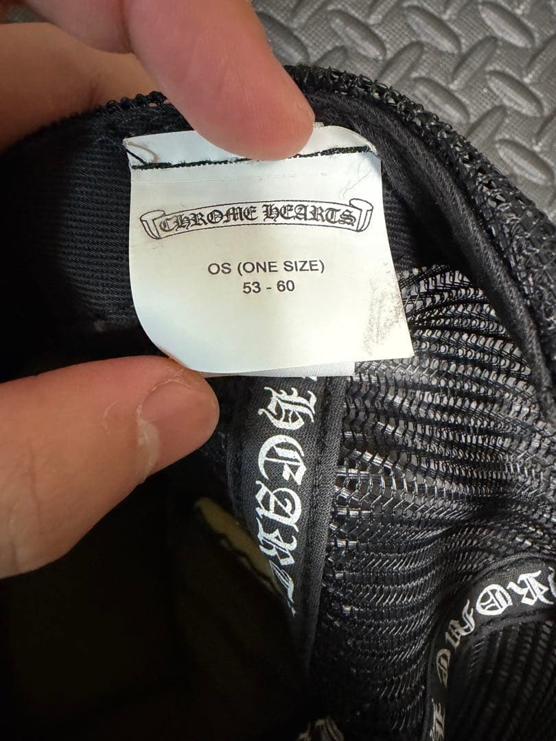 CHROME HEARTS ブラックキャップ OSサイズ
