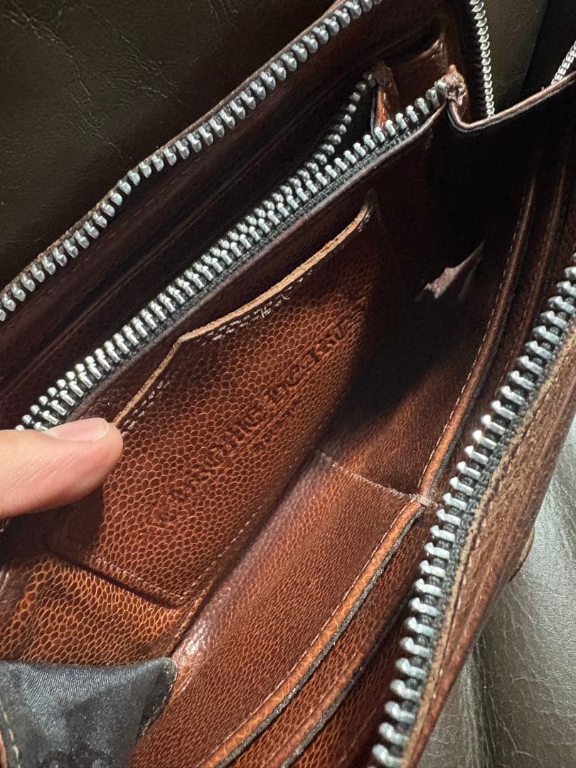 値下げ交渉可‼️クロムハーツ クロスパッチ 長財布