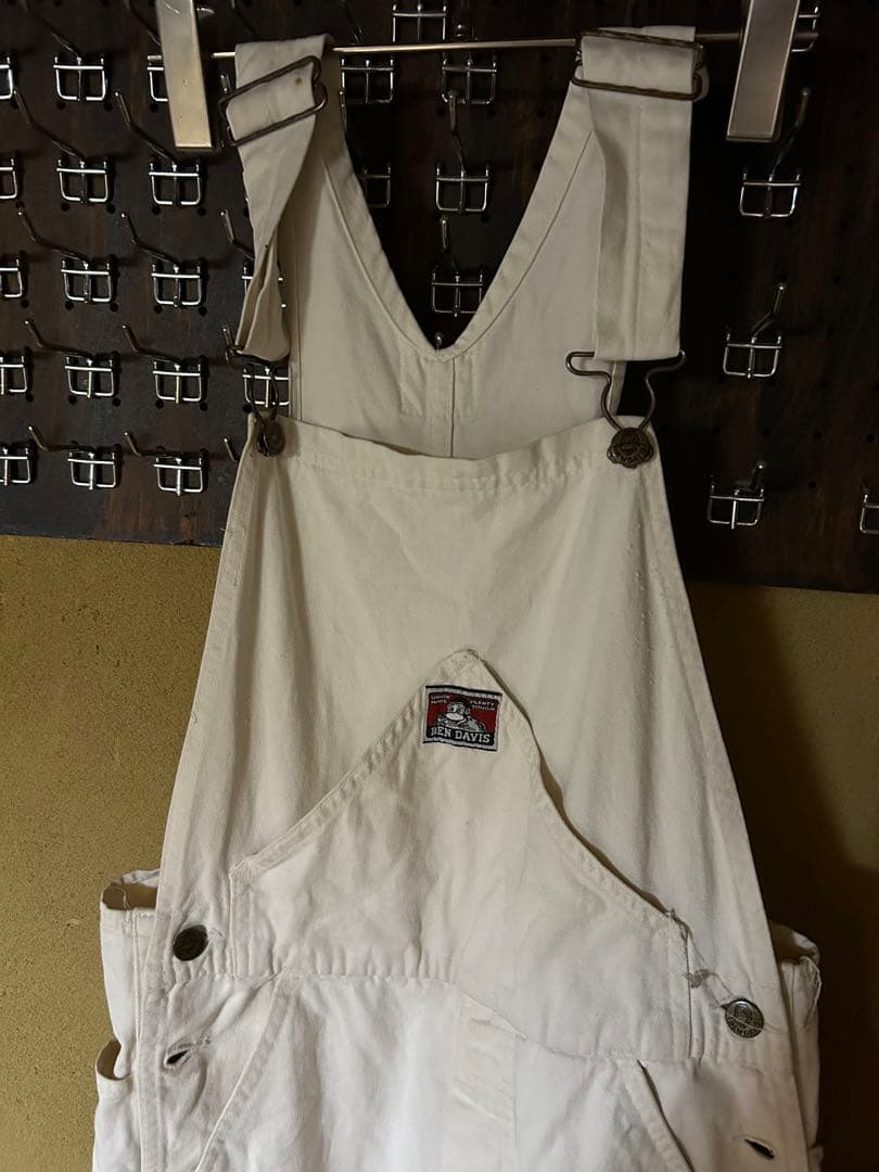 50s 60s BEN DAVIS overall 生成り オーバオール