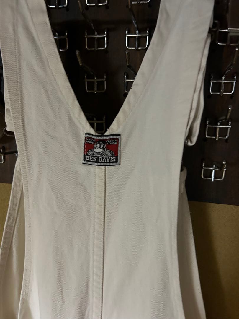 50s 60s BEN DAVIS overall 生成り オーバオール