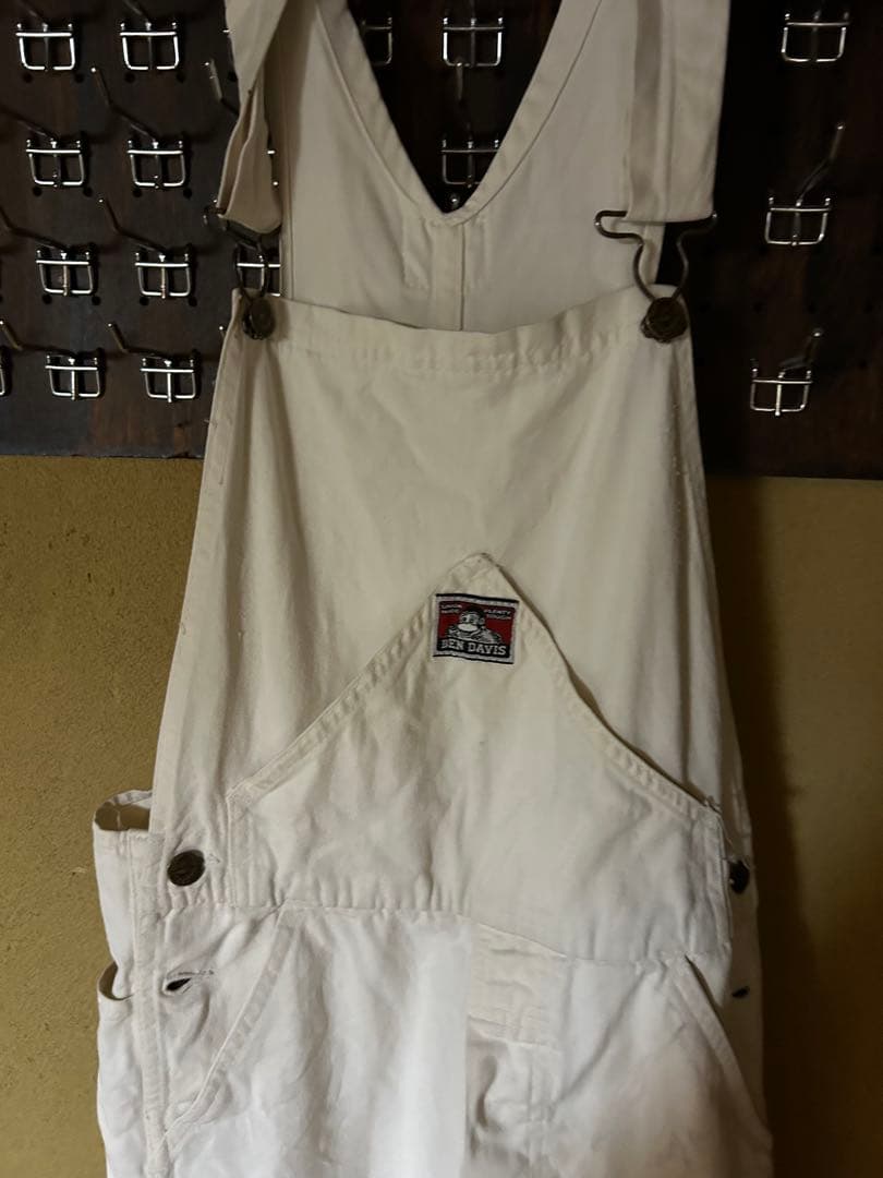 50s 60s BEN DAVIS overall 生成り オーバオール