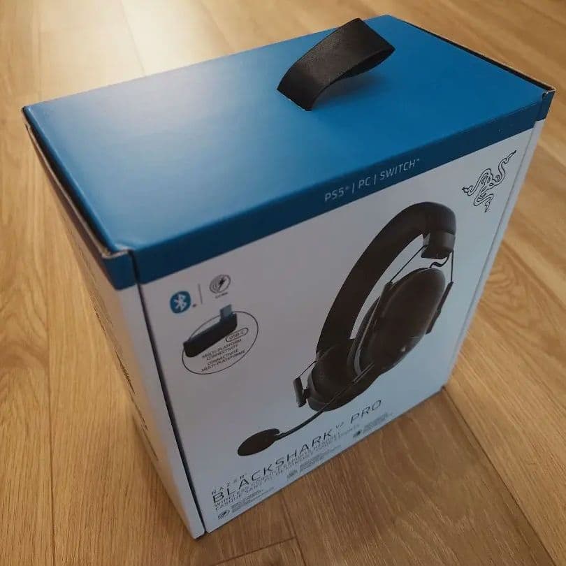 【中古美品】BlackShark V2 Pro for PS【イヤーパット付き】