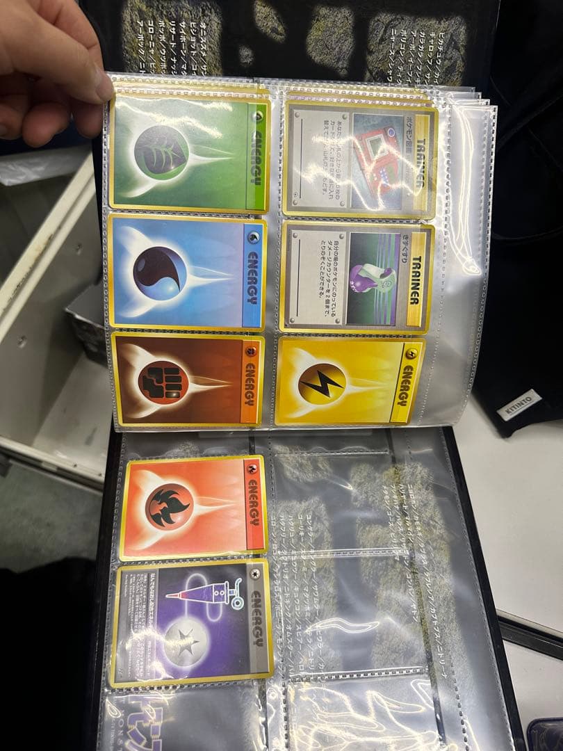 ポケモンカード 炎エネルギーとトレーナーカードセット