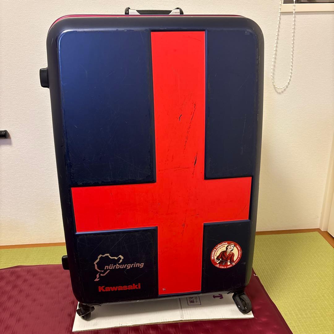 イノベーター スーツケース INV68T 90Liters ネイビーレッド