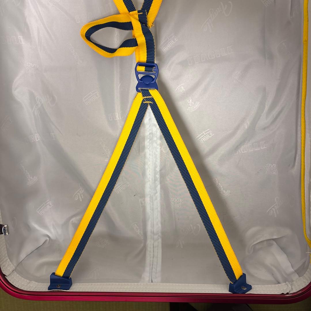 イノベーター スーツケース INV68T 90Liters ネイビーレッド