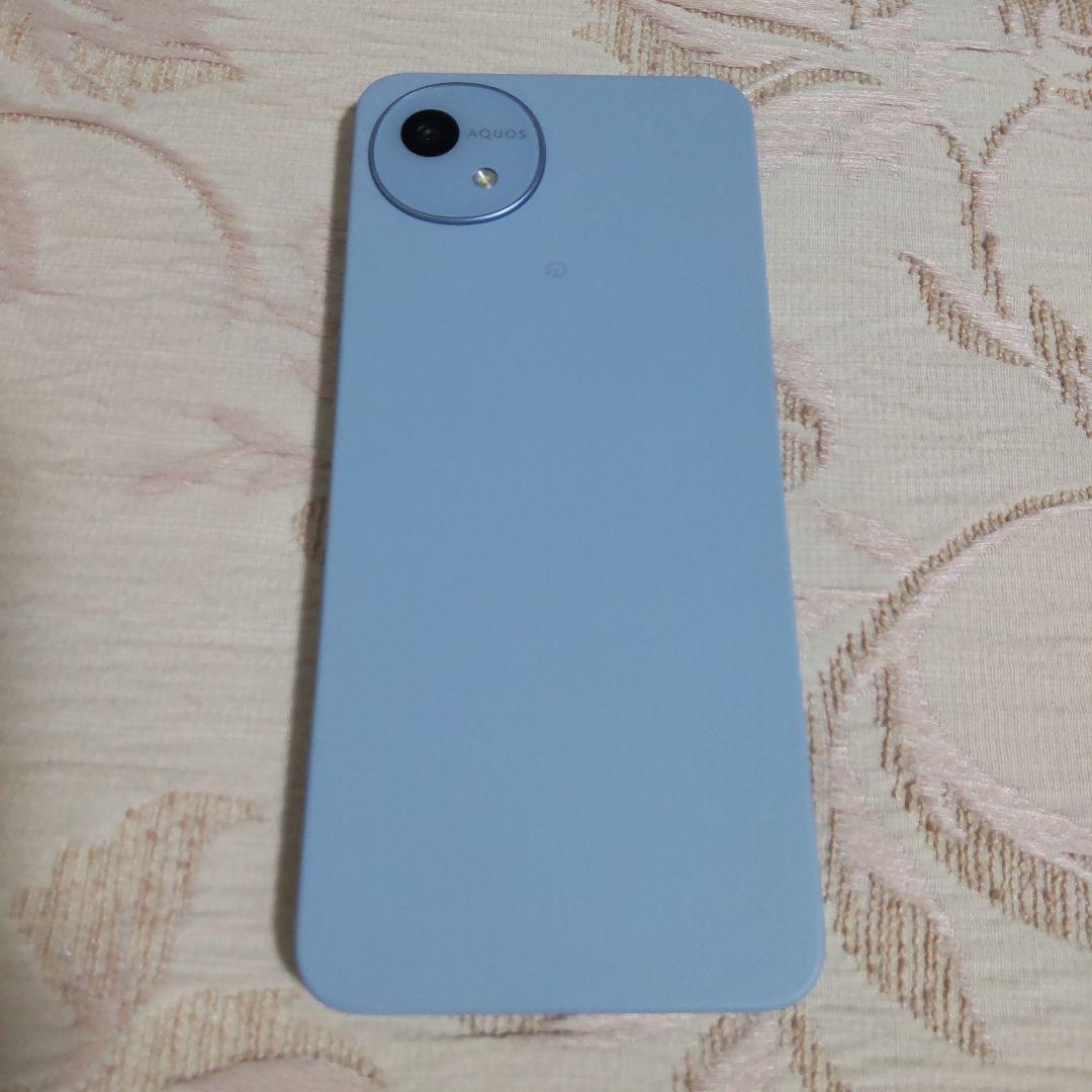 スマートフォン本体　AQUOS wish4 SH-52E ブルー