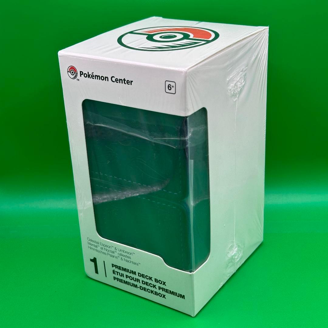 海外ポケモンセンター限定 エーフィ ブラッキー フリップデッキケース プレミアム