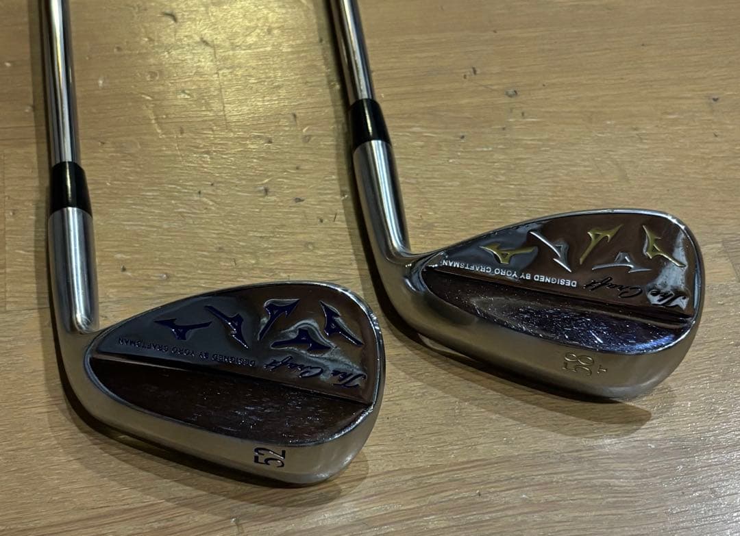 ミズノ　クラフトウェッジ 52° &58° ダイナミックゴールドS200