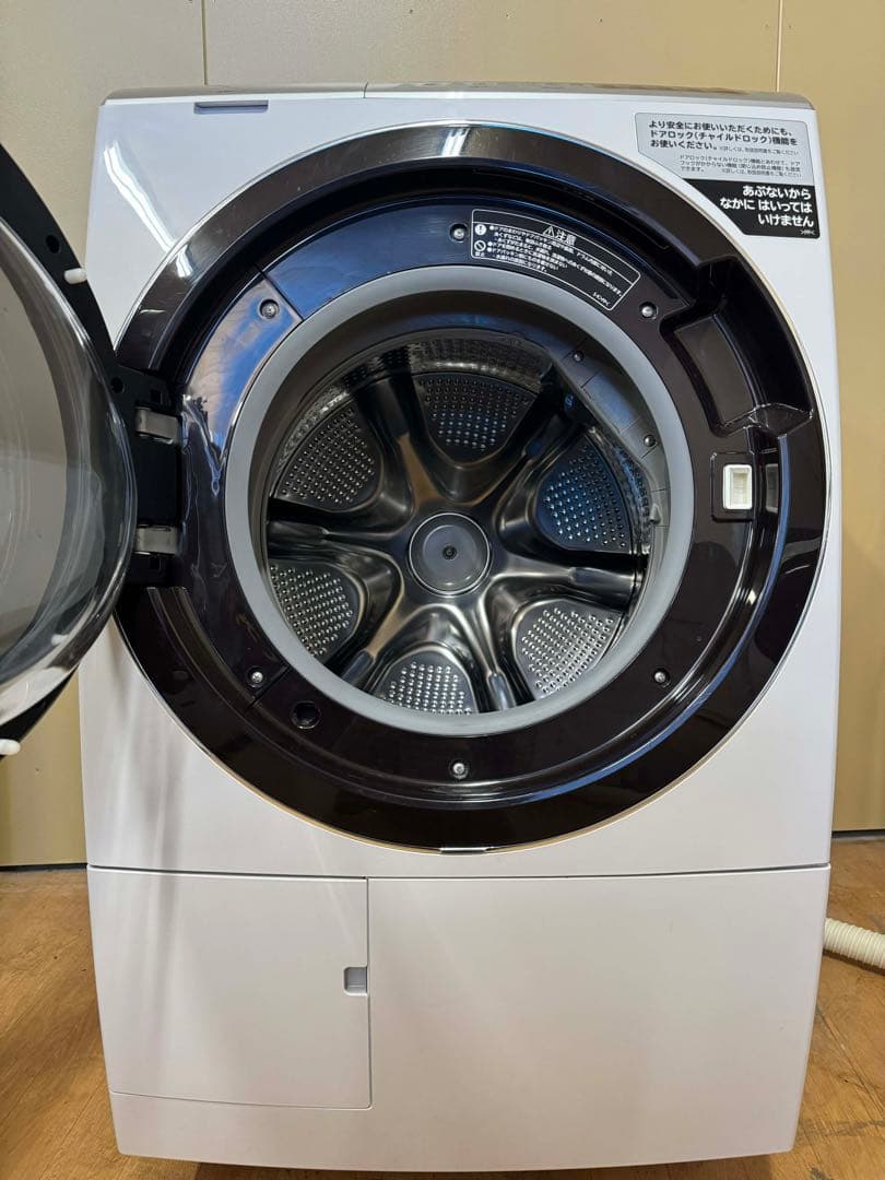 HITACHIドラム式洗濯乾燥機 BD-SX110FL 2020年製