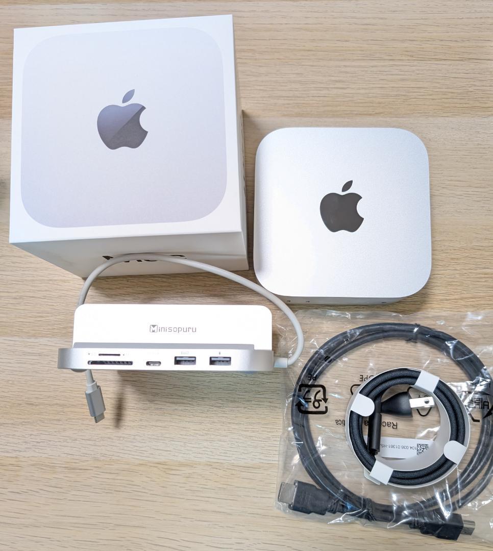 [中古 美品] Apple Mac Mini M4 16GB RAM 256GB
