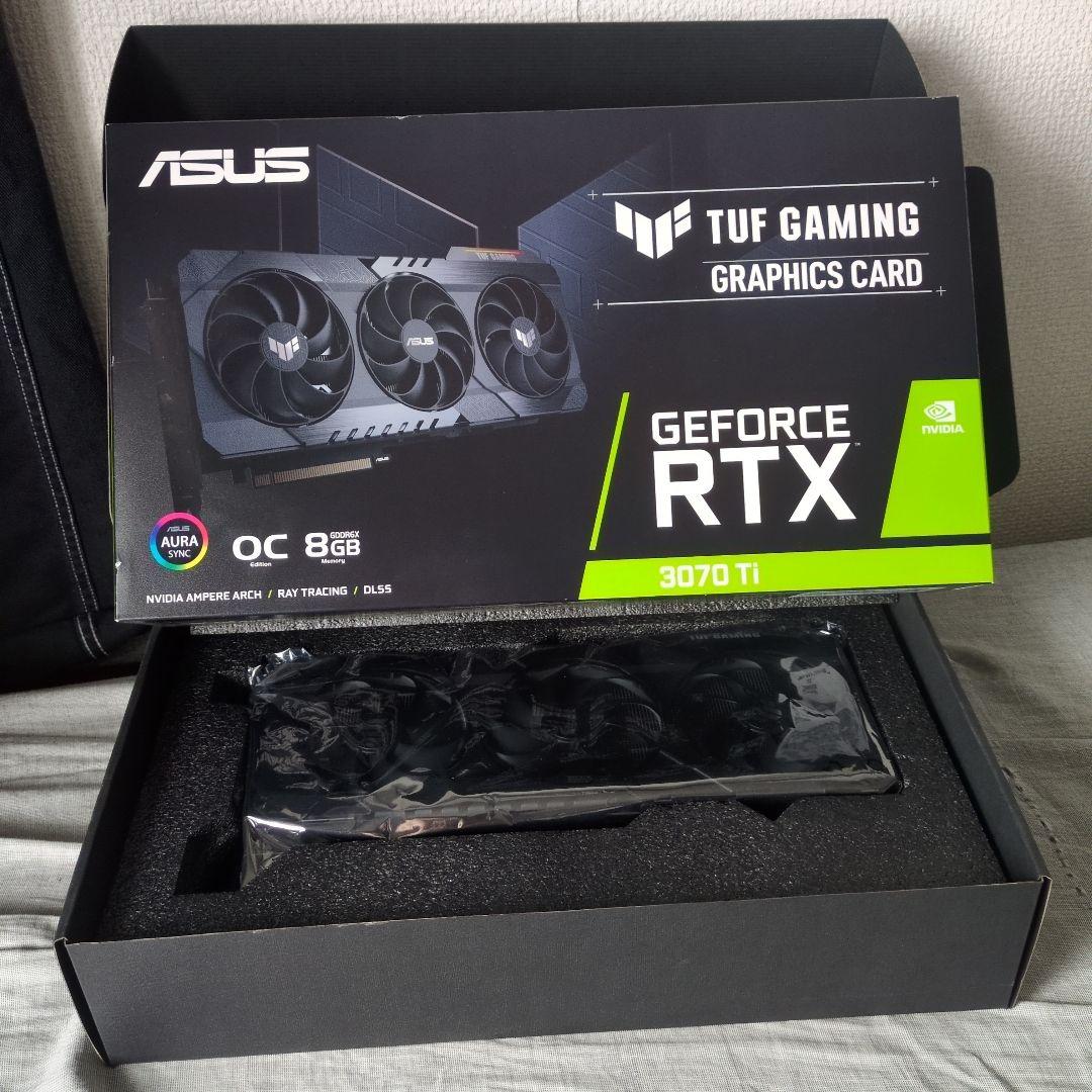 ASUS TUF-RTX3070TI-O8G-GAMING 【動作確認済み】