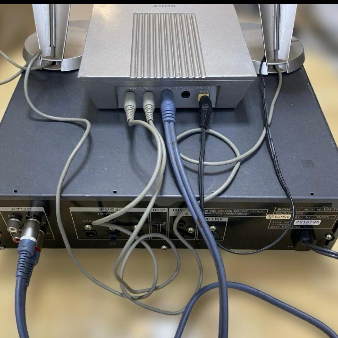 SONY MDS-S50 MD SRS-Z1スピーカーアンプセット