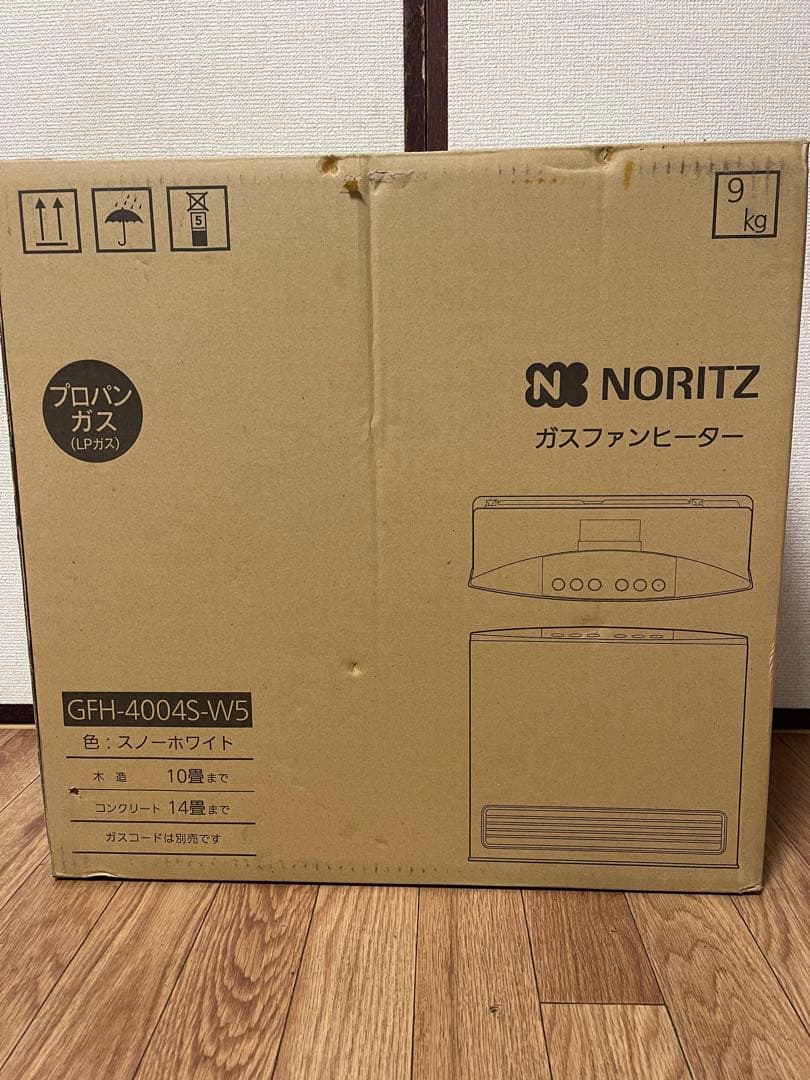 NORITZ ガスファンヒーター GFH-4004S-W5