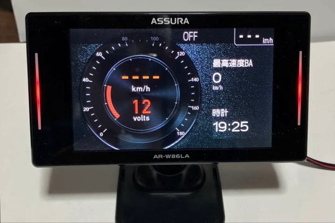 【セルスターレーダー探知機. AR−Ｗ.86 LA】【説明書付】