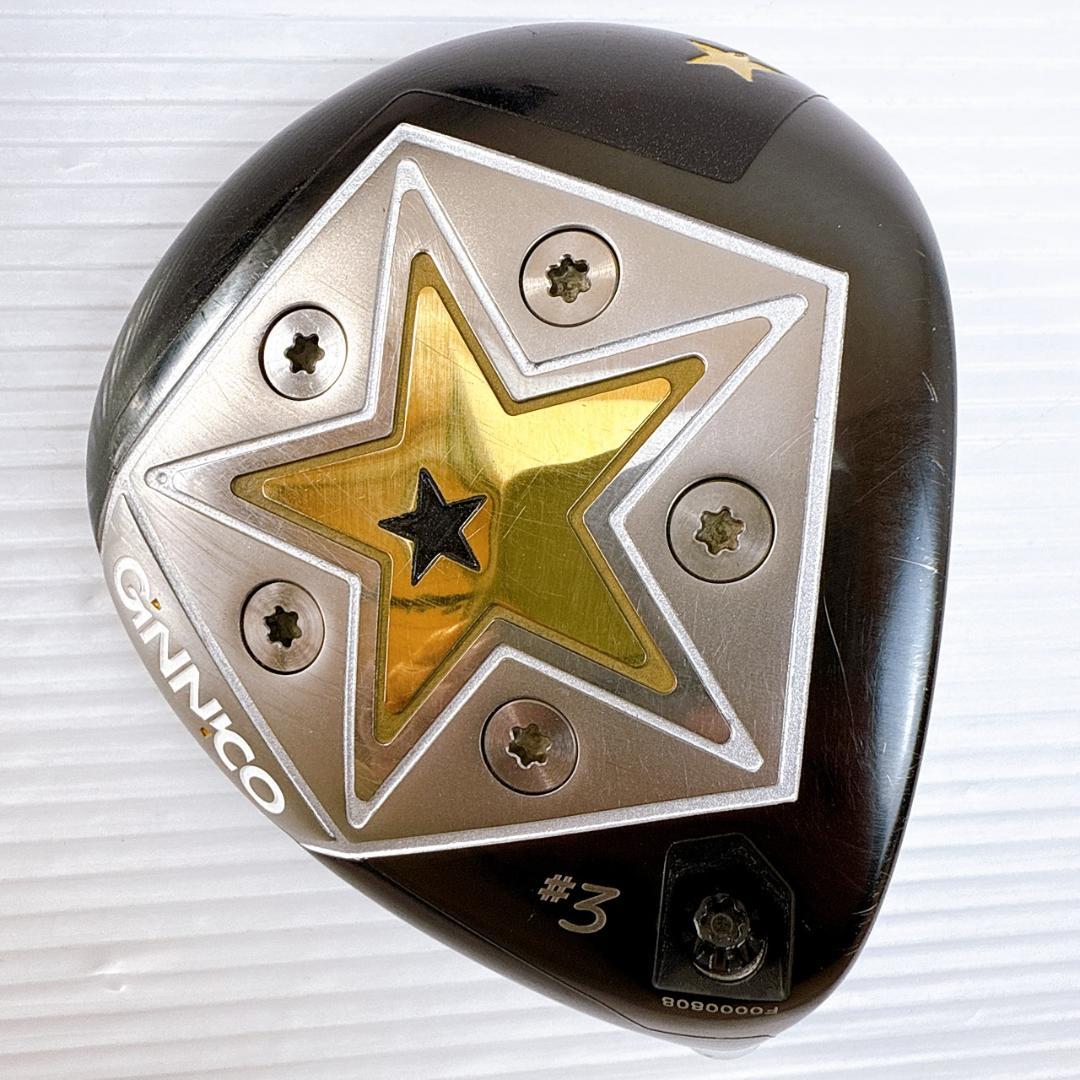 ジニコ　フェアウェイウッド　3W（15°）ヘッドのみ／GINNICO　3番ウッド