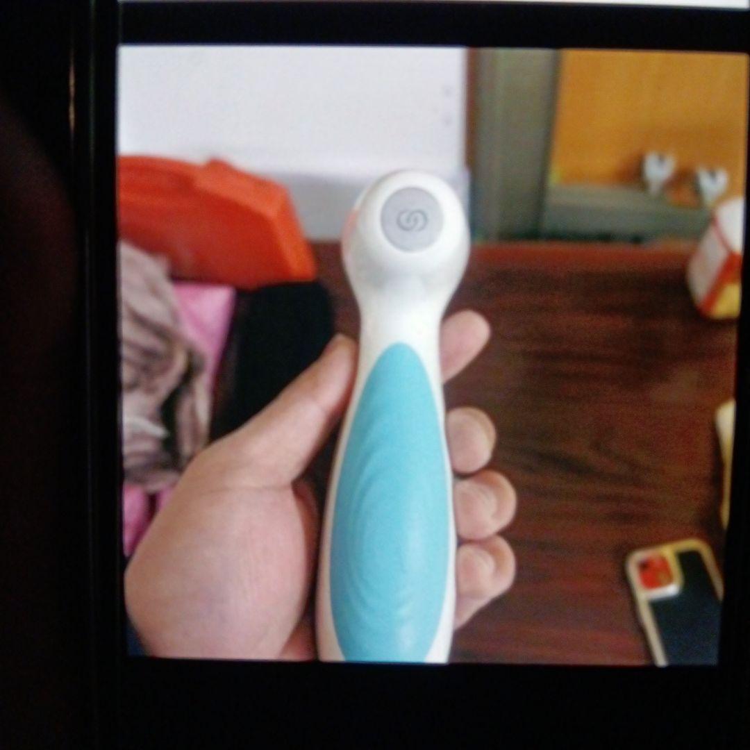 充電式美顔器 ホワイト/ブルー