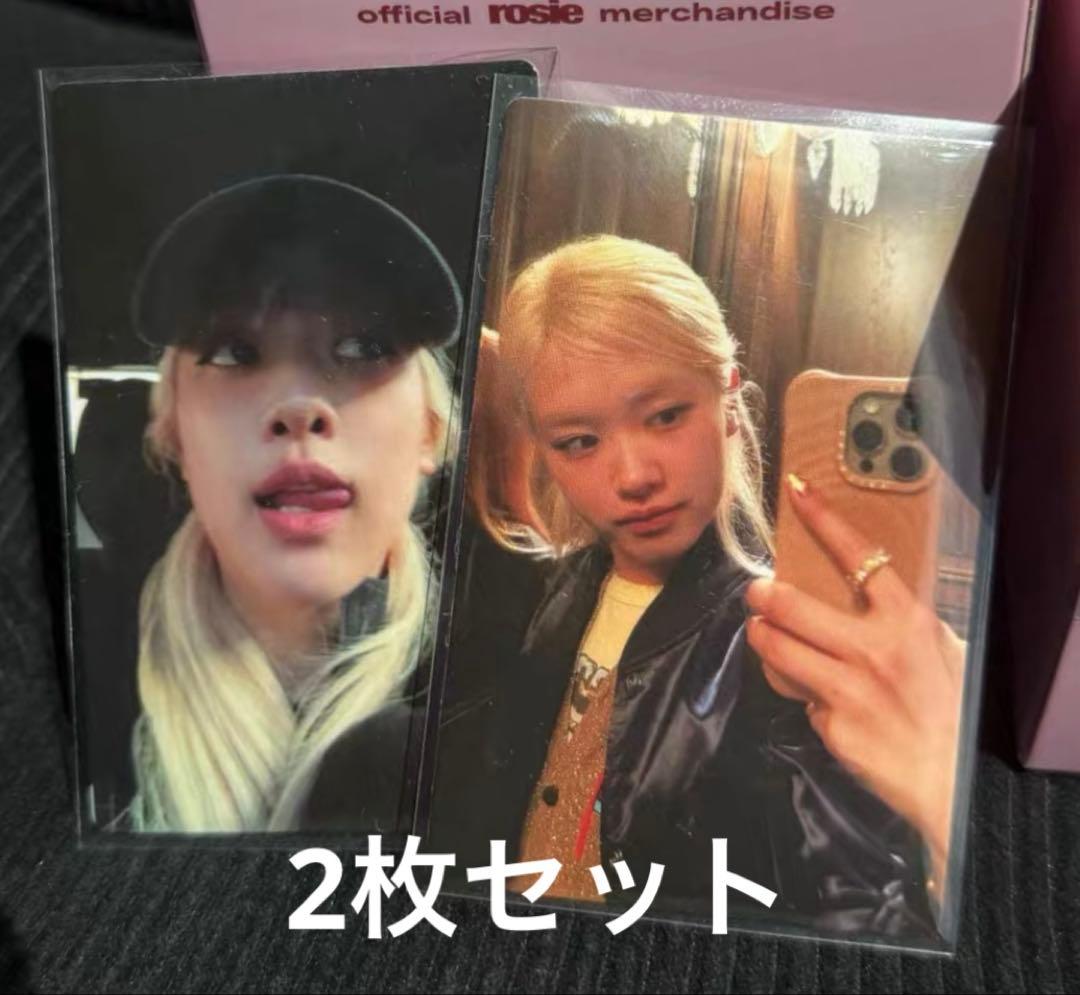 BLACKPINK ロゼ rosie メルボルンポップアップ トレカ 2枚セット