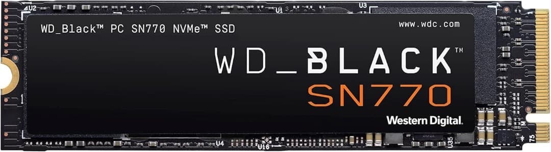 内蔵型SSD WD Black SN770 NVMe SSD