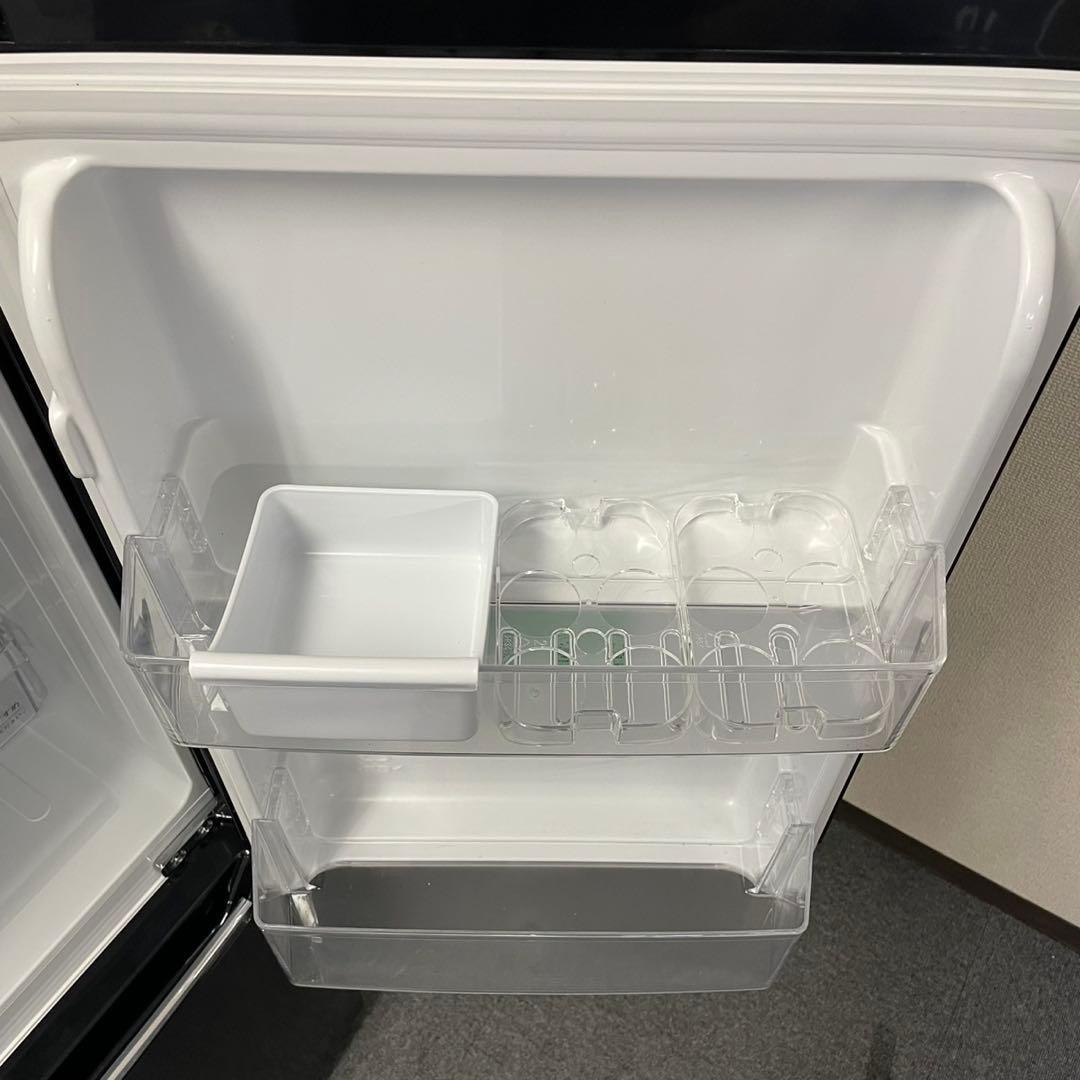 【美品】Hisense ブラック冷蔵庫 150L HR-D15CB 2020年製