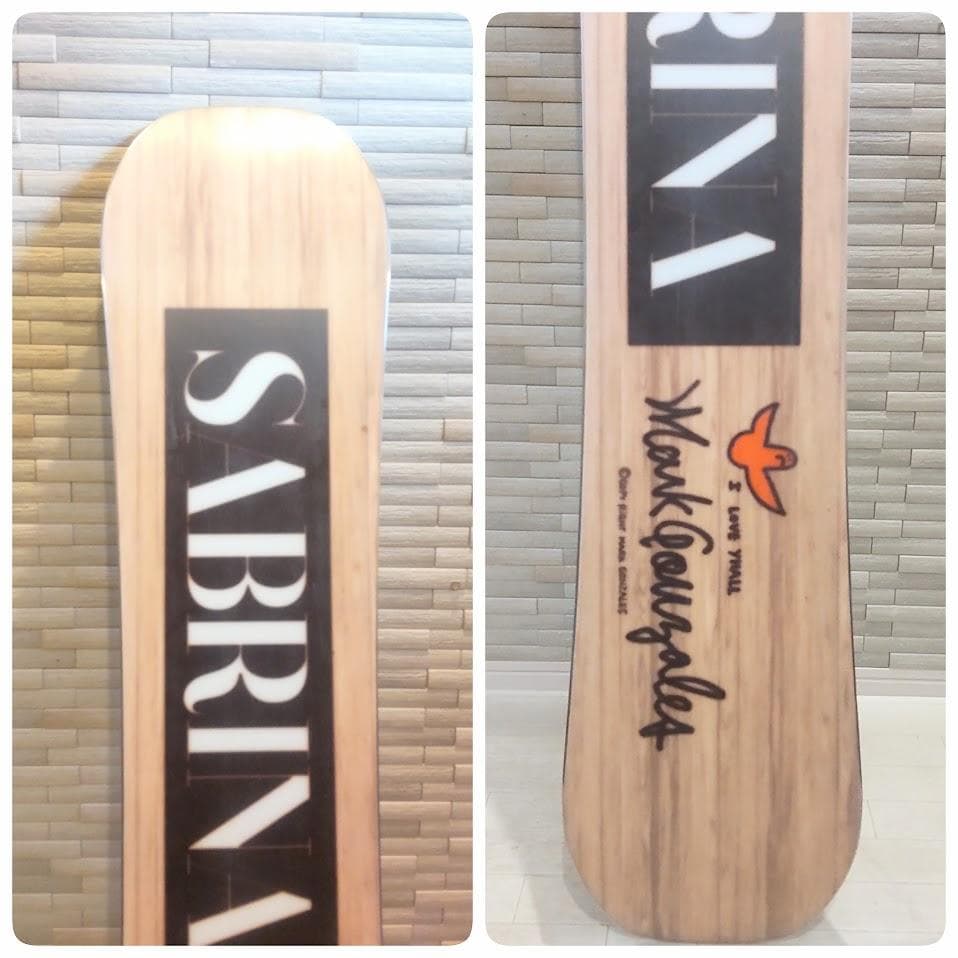 SABRINA サブリナ マークゴンザレス DLX 145cm スノーボード