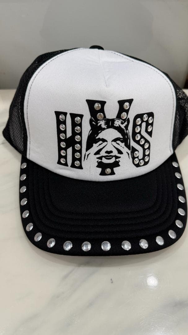 【新品未使用】ヒステリックグラマー　スタッズメッシュキャップ -401