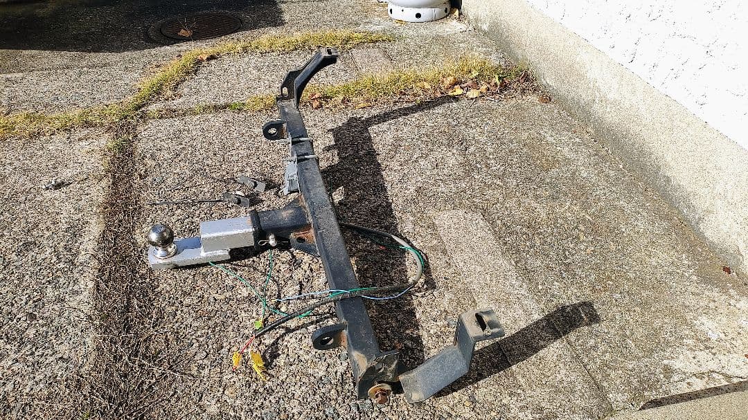 ジムニーJB-23W トレーラー用ヒッチ 50mmボール付き