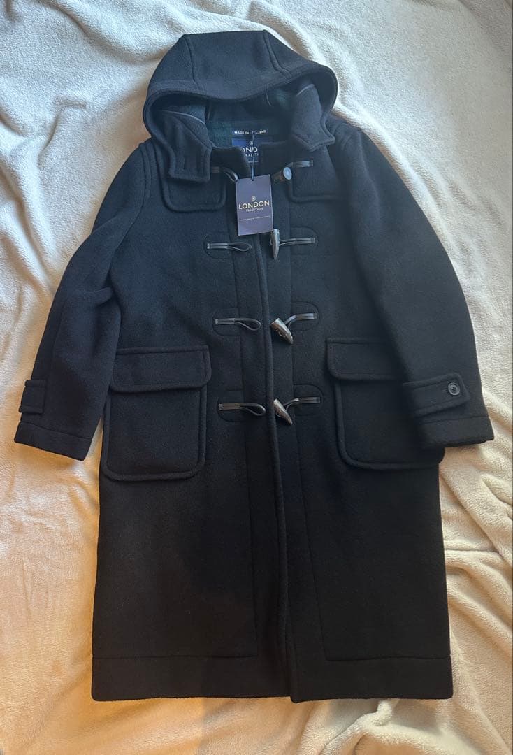 【未使用】ロンドントラディション　ロングダッフルコート　L