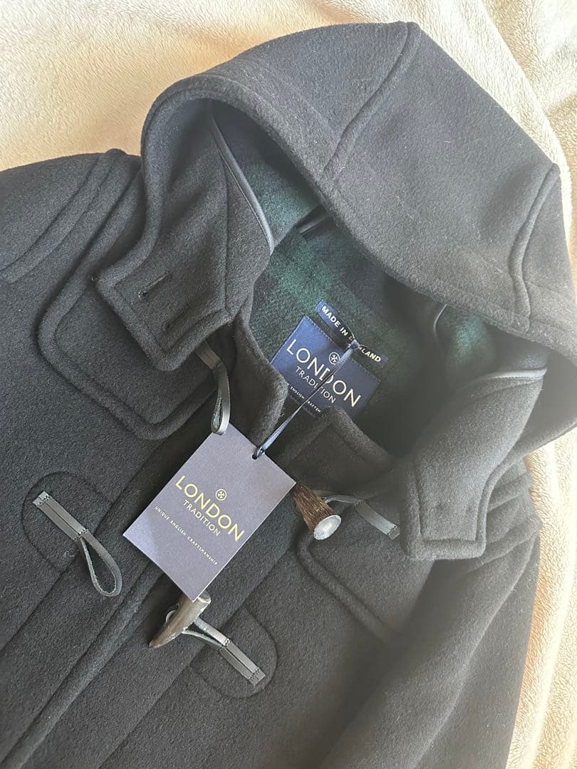 【未使用】ロンドントラディション　ロングダッフルコート　L