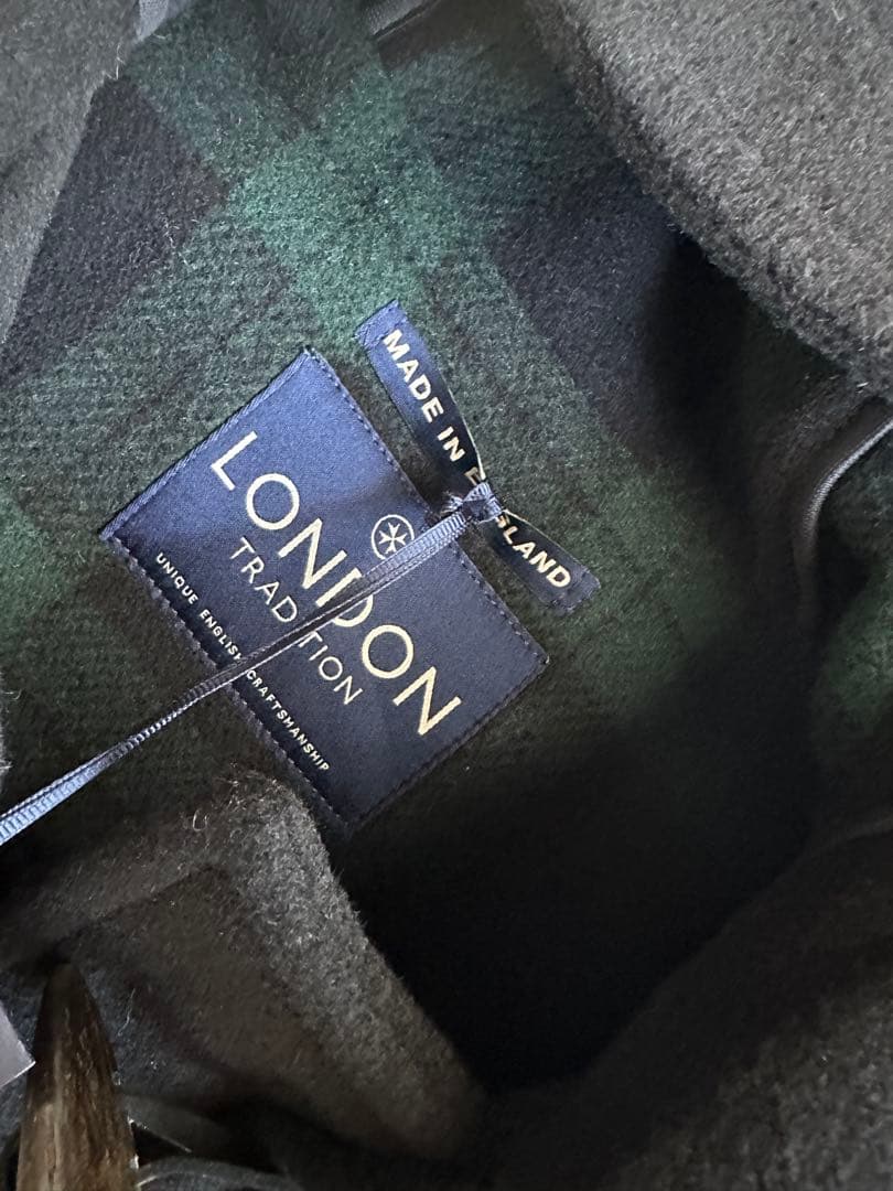 【未使用】ロンドントラディション　ロングダッフルコート　L