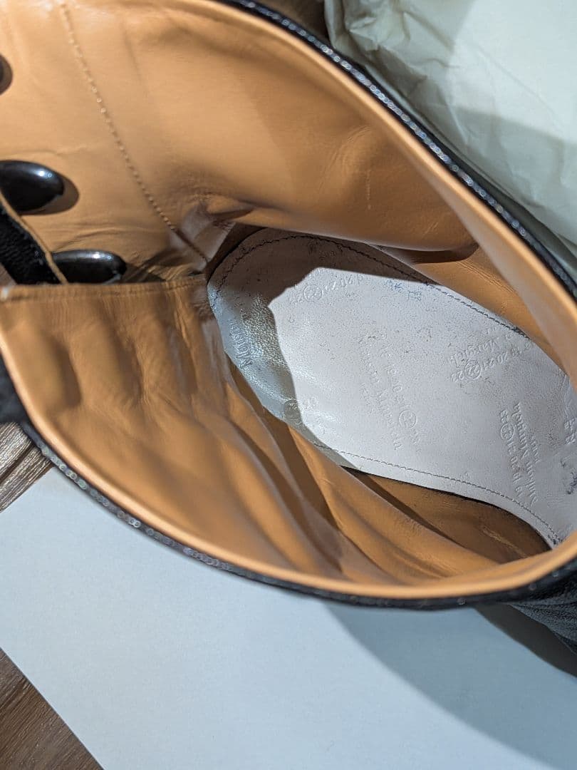 Margielaタビブーツ 36 黒