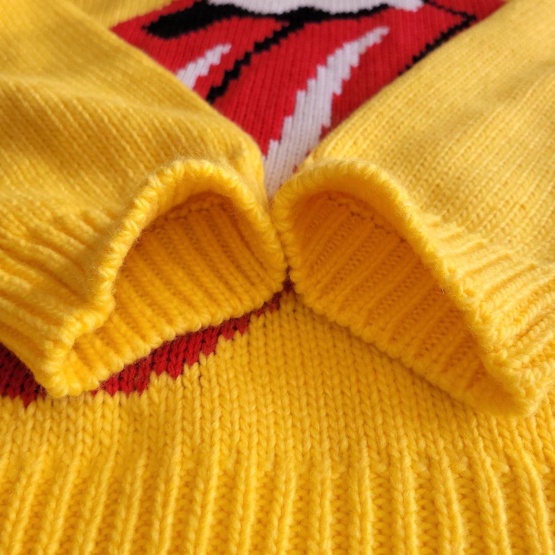 DONCARE Rolling Stones 舌ロゴ ニットセーター