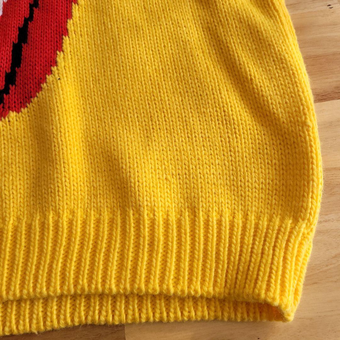 DONCARE Rolling Stones 舌ロゴ ニットセーター