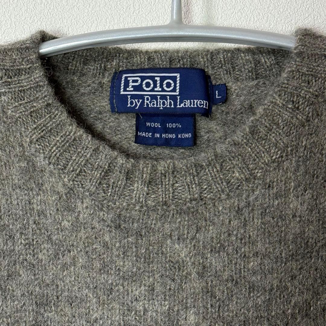 美品 POLO RalphLauren ラルフローレン ウール ニット セーター