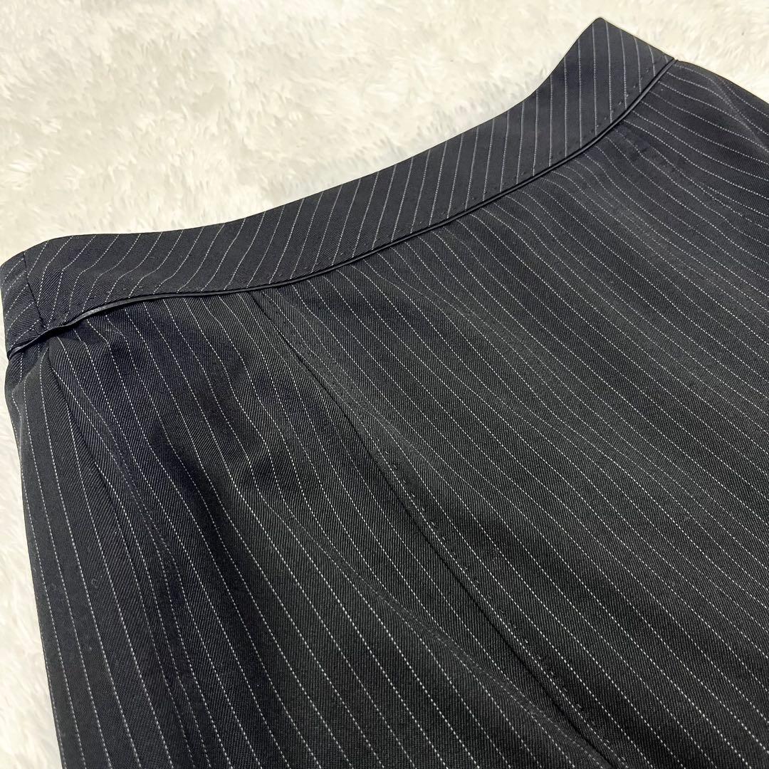 美品✨INDIVI (インディヴィ)ストライプスーツ セットアップ 3点セットM