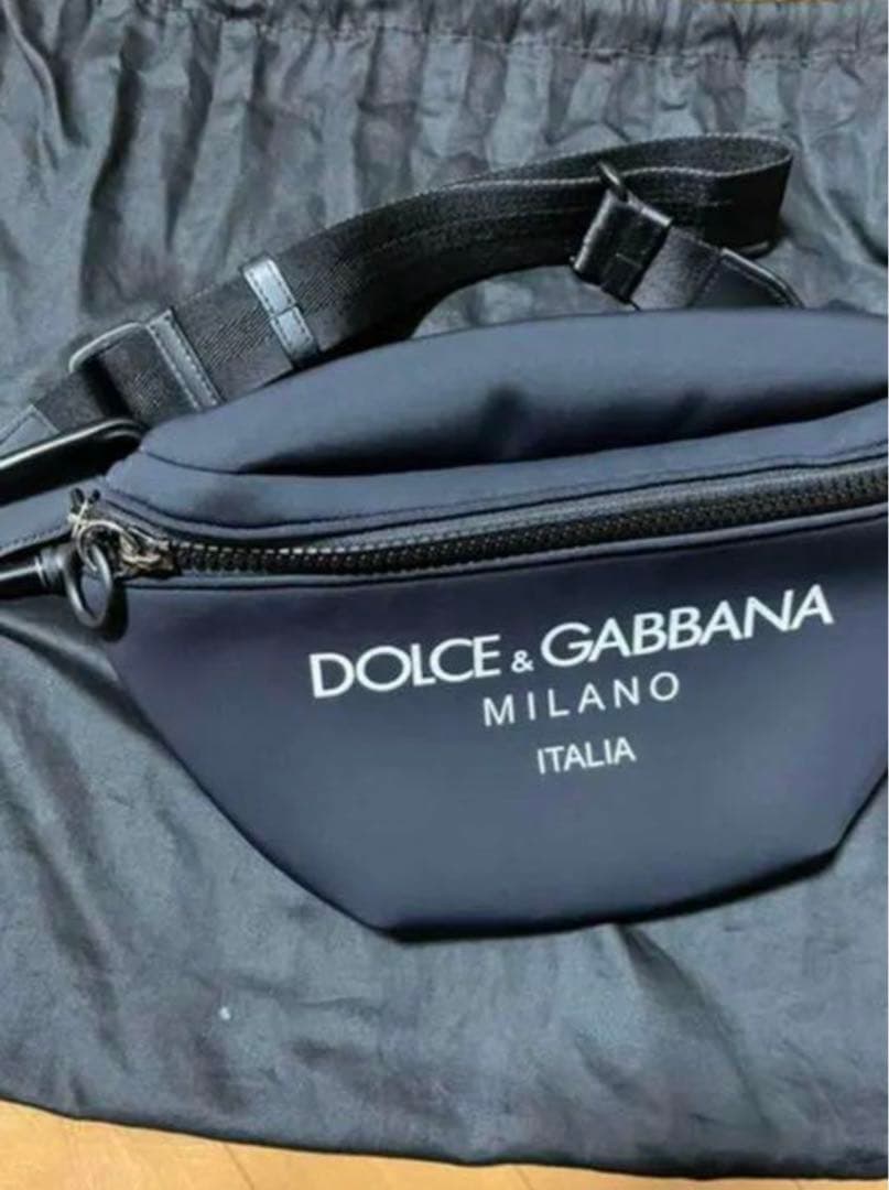 DOLCE & GABBANA ボディバッグ 黒