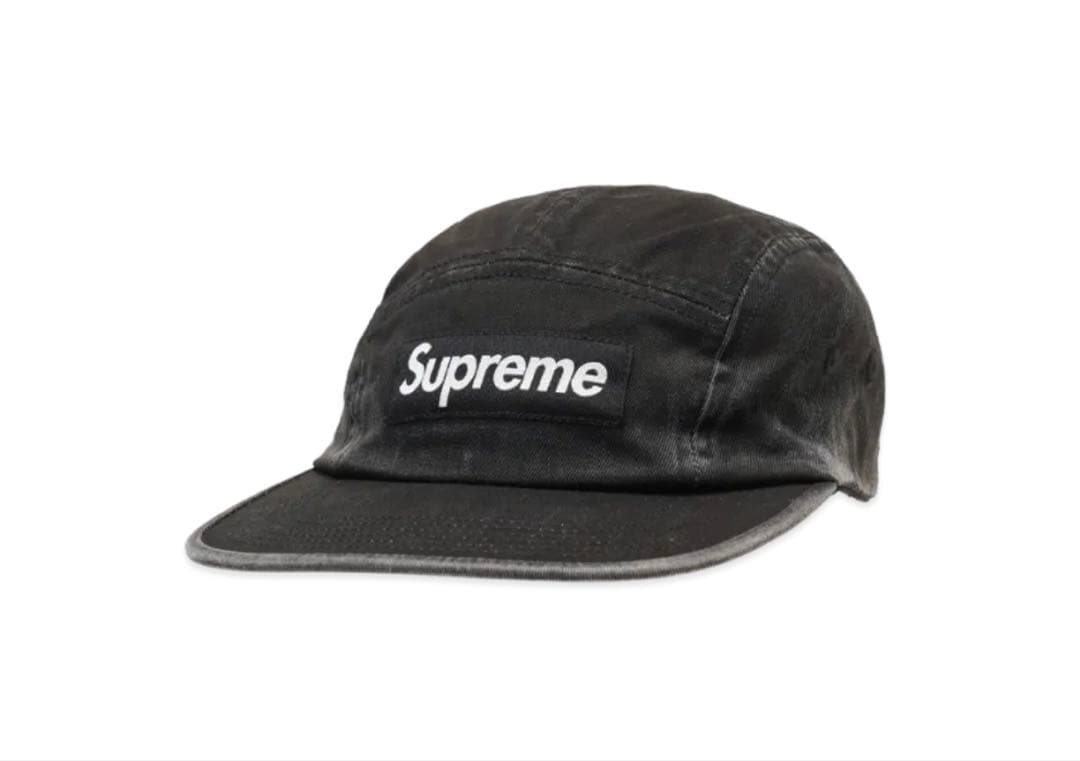 帽子 Supreme washed chino twill camp cap 25ss