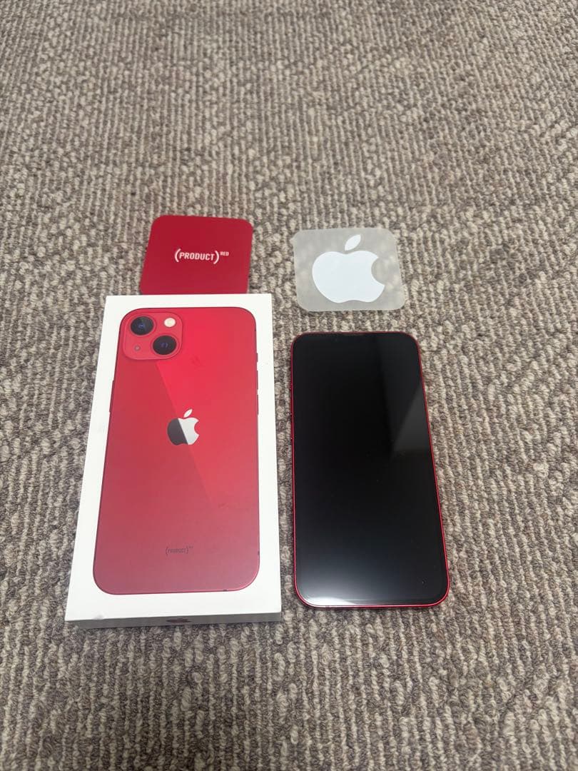 携帯電話本体 iPhone13 256G RED
