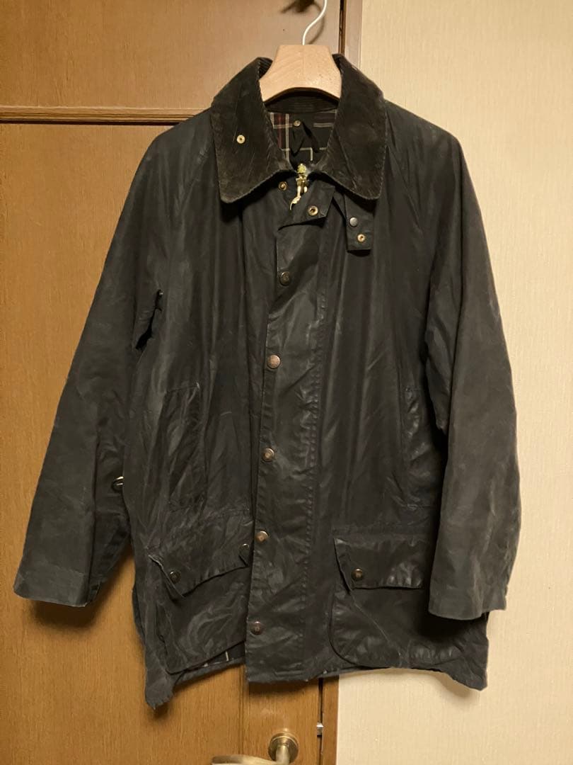 vintage barbour beaufort ネイビー　42サイズ