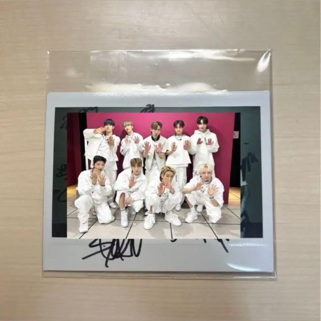 Xikers サイン　ポラロイド　全員