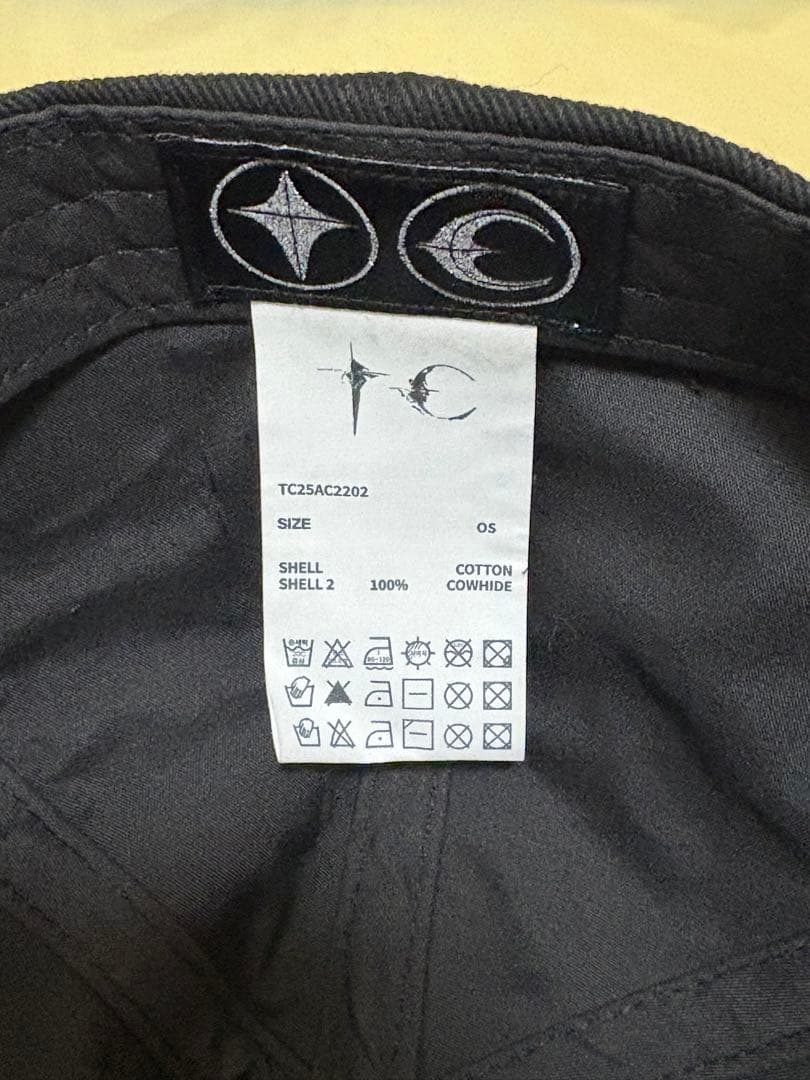 帽子 thug club TC Skull cap Black