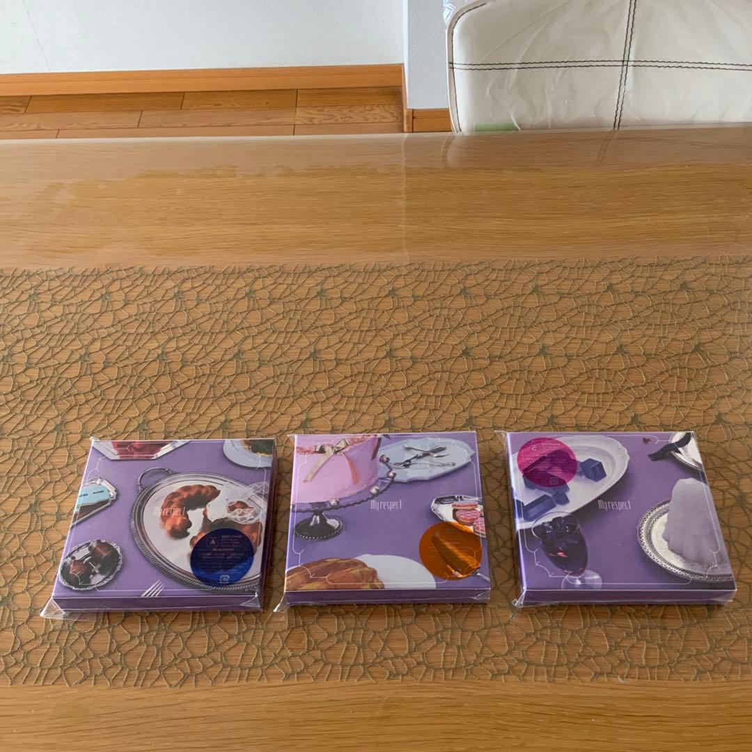 乃木坂46 5thアルバム my respect 初回生産限定盤A B C