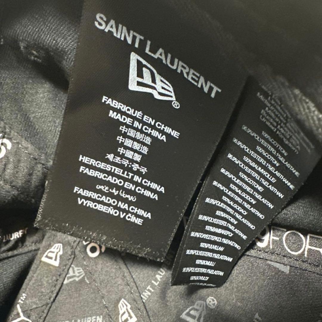 美品 SAINTLAURENT NEWERA9FORTY キャップ サンローラン