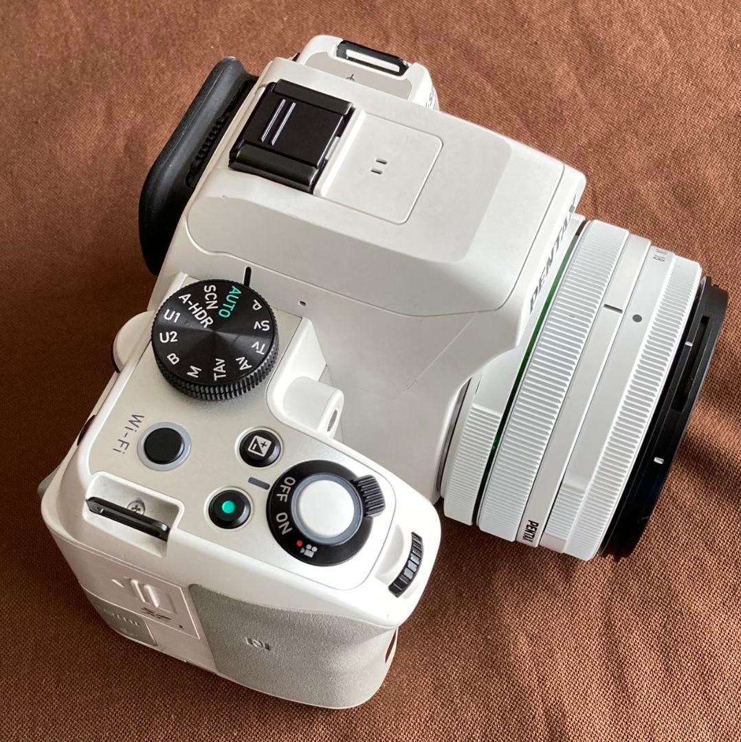 【絞り制御不良】PENTAX K-S2 ホワイト レンズ3本付き
