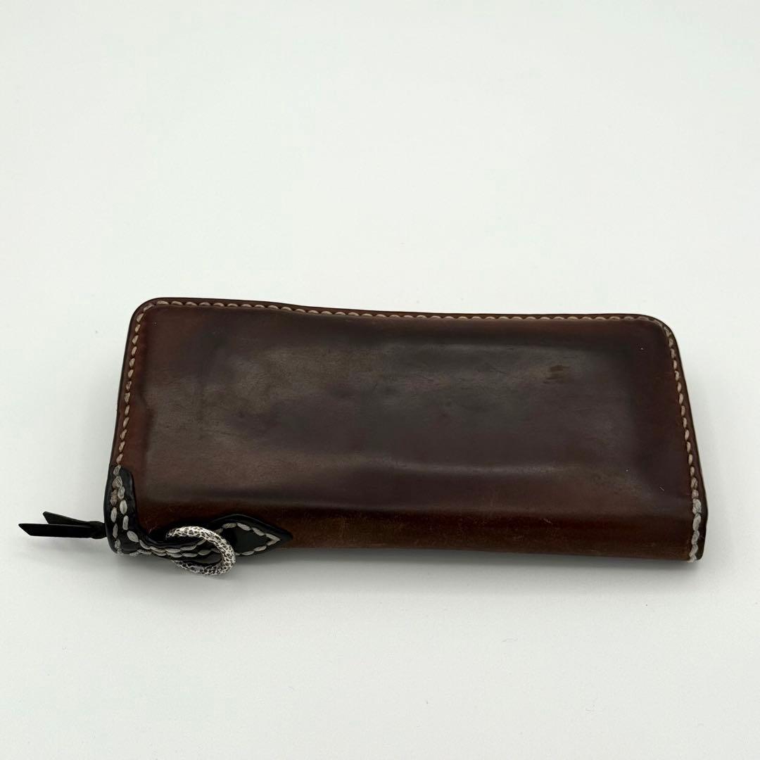 THE FLAT HEAD フラットヘッド 長財布 コンチョ コードバン