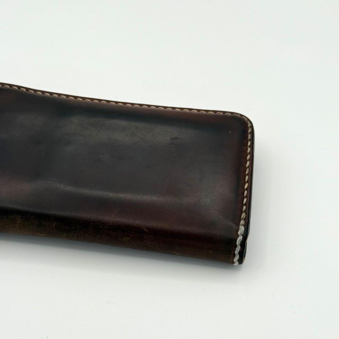 THE FLAT HEAD フラットヘッド 長財布 コンチョ コードバン